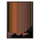 20×28" Framed Canvas - Brown variant