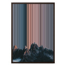 20×28" Framed Canvas - Brown variant