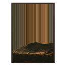 20×28" Framed Canvas - Brown variant