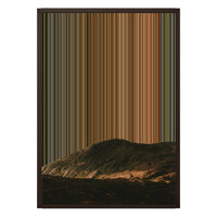 20×28" Framed Canvas - Brown variant