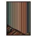 20×28" Framed Canvas - Brown variant