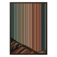 20×28" Framed Canvas - Brown variant