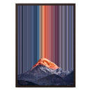 20×28" Framed Canvas - Brown variant