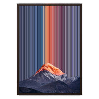 20×28" Framed Canvas - Brown variant