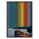 20×28" Framed Canvas - Brown variant