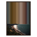 20×28" Framed Canvas - Brown variant