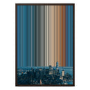 20×28" Framed Canvas - Brown variant