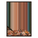 20×28" Framed Canvas - Brown variant