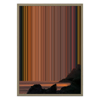 20×28" Framed Canvas - Natural variant