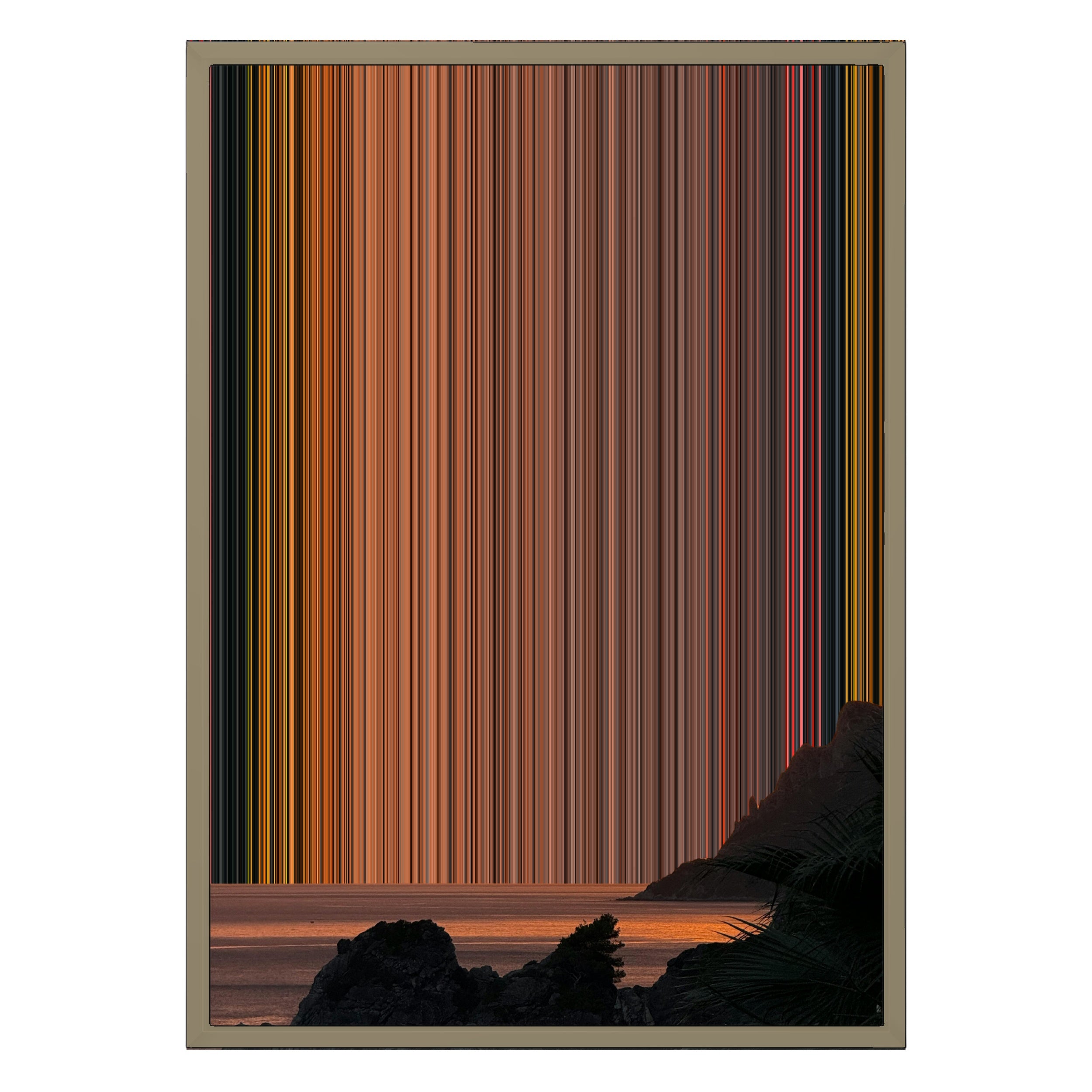 20×28" Framed Canvas - Natural variant