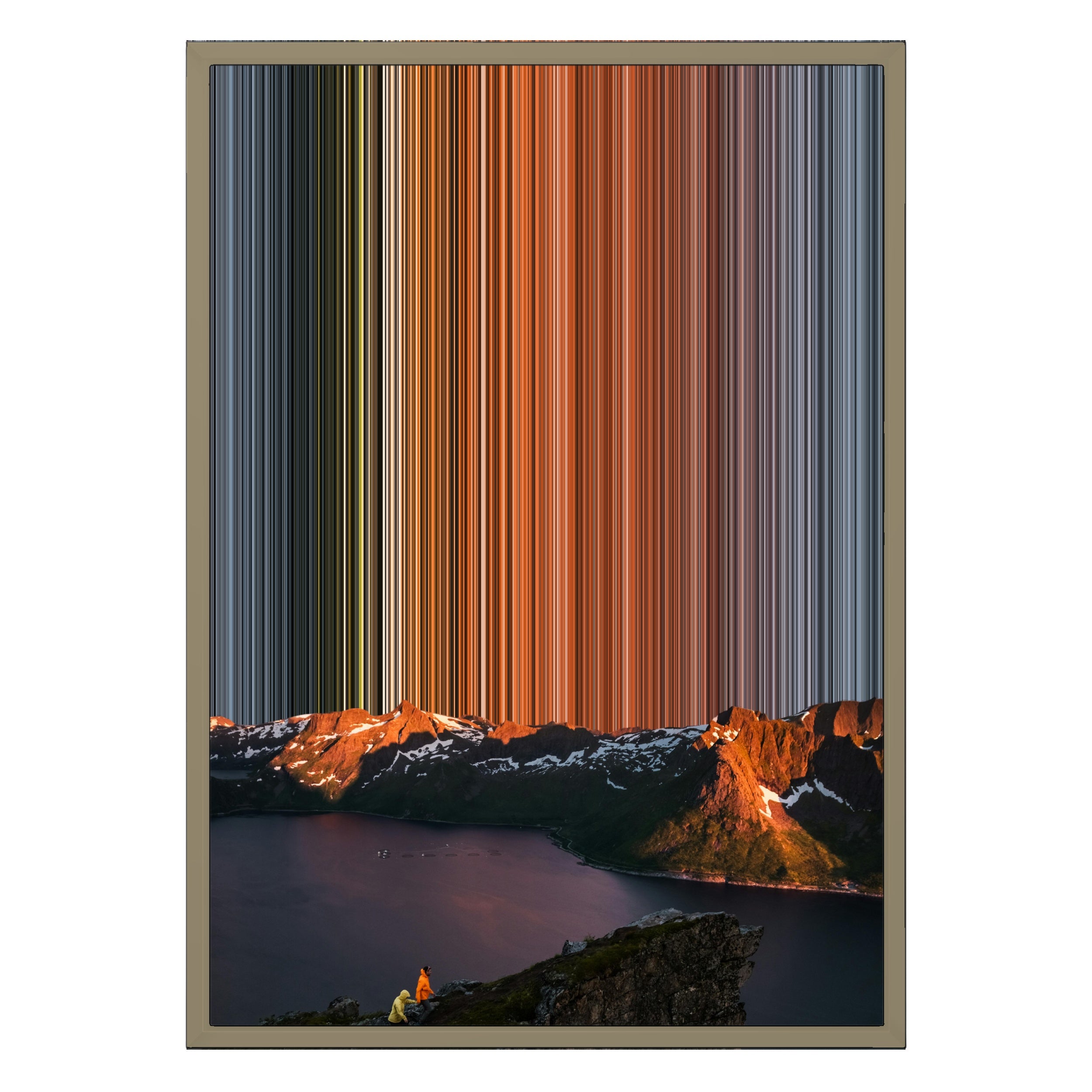 20×28" Framed Canvas - Natural variant