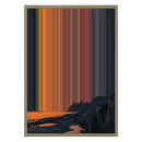 20×28" Framed Canvas - Natural variant