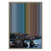 20×28" Framed Canvas - Natural variant