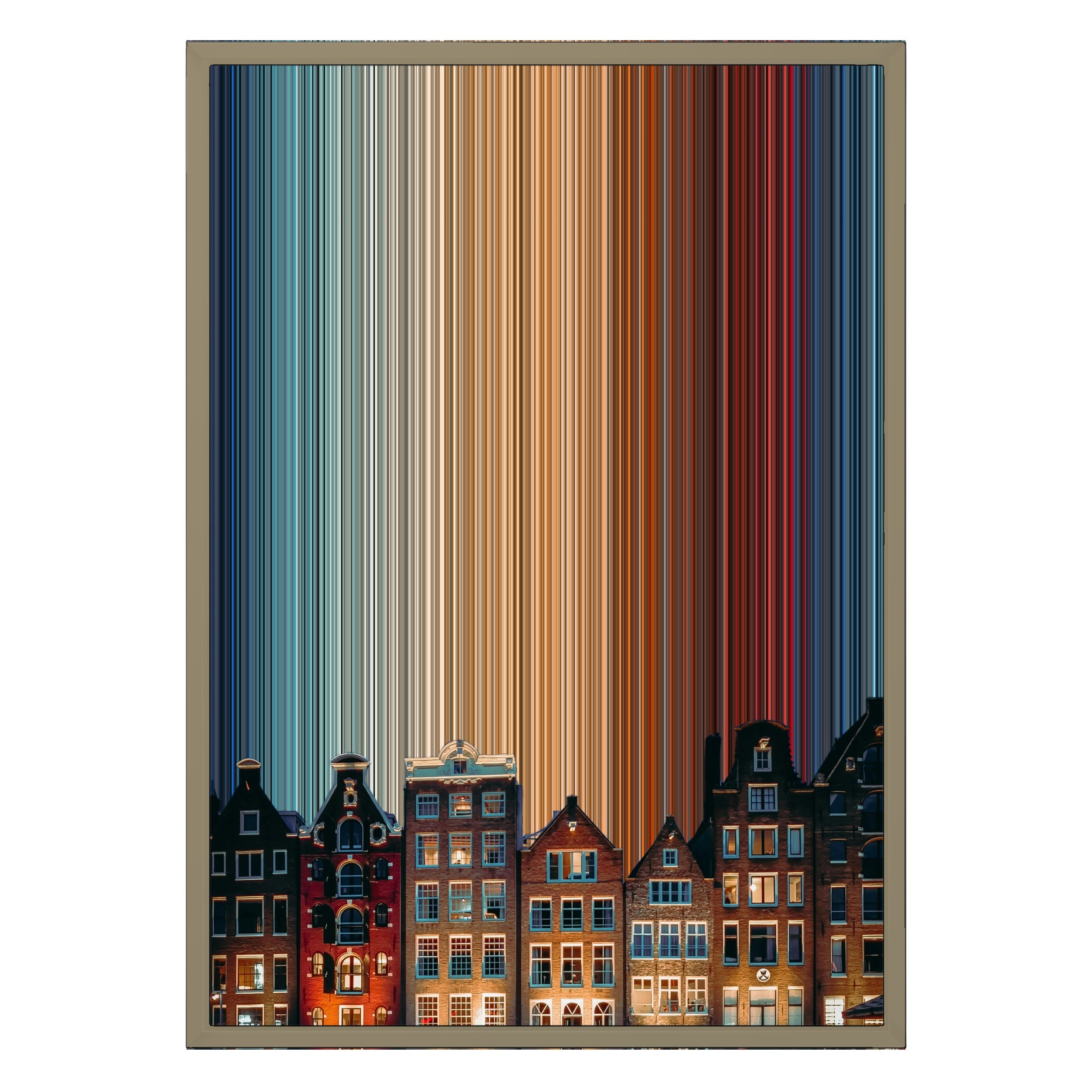 20×28" Framed Canvas - Natural variant