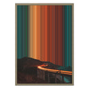 20×28" Framed Canvas - Natural variant