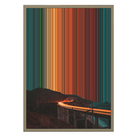 20×28" Framed Canvas - Natural variant