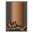 20×28" Framed Canvas - Natural variant