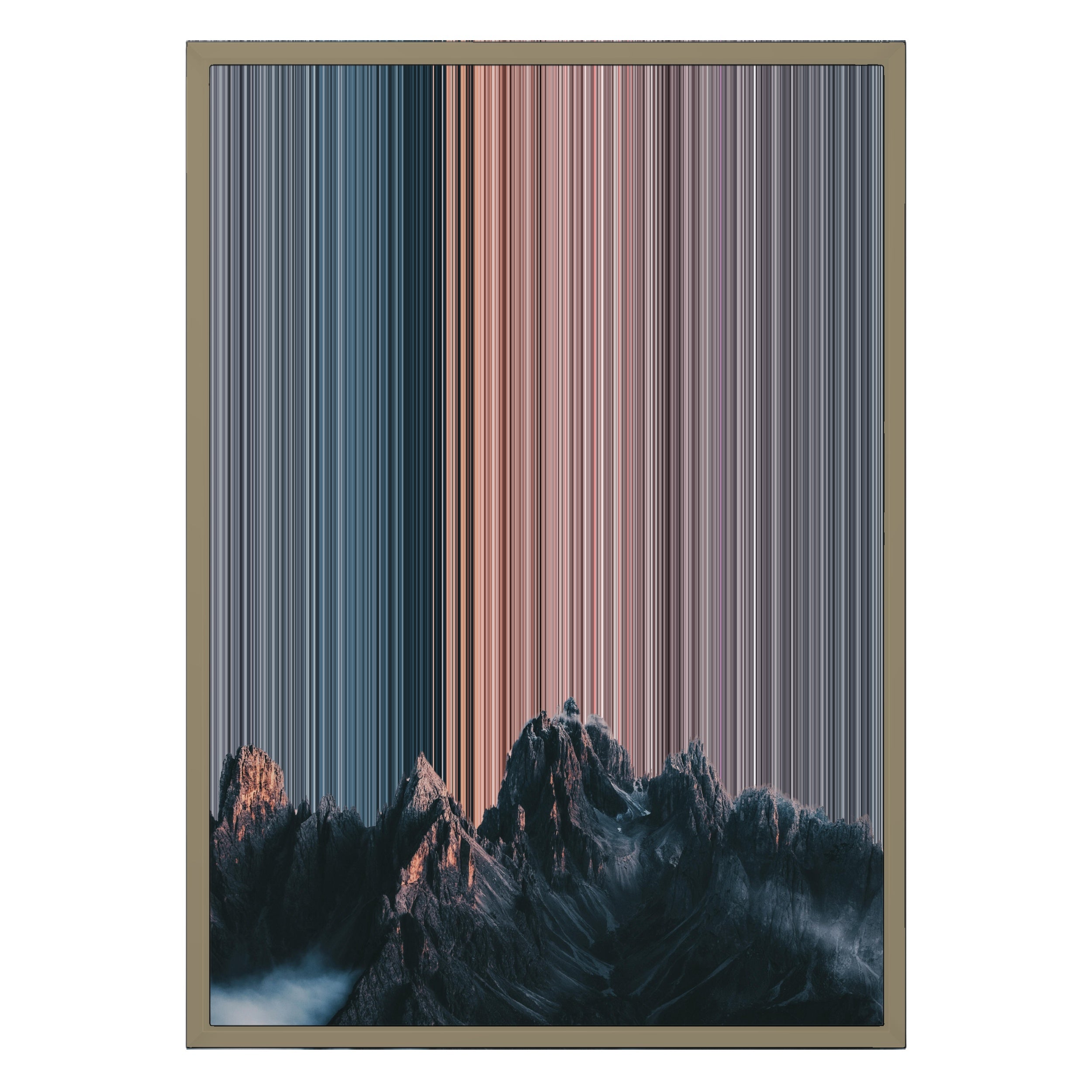 20×28" Framed Canvas - Natural variant