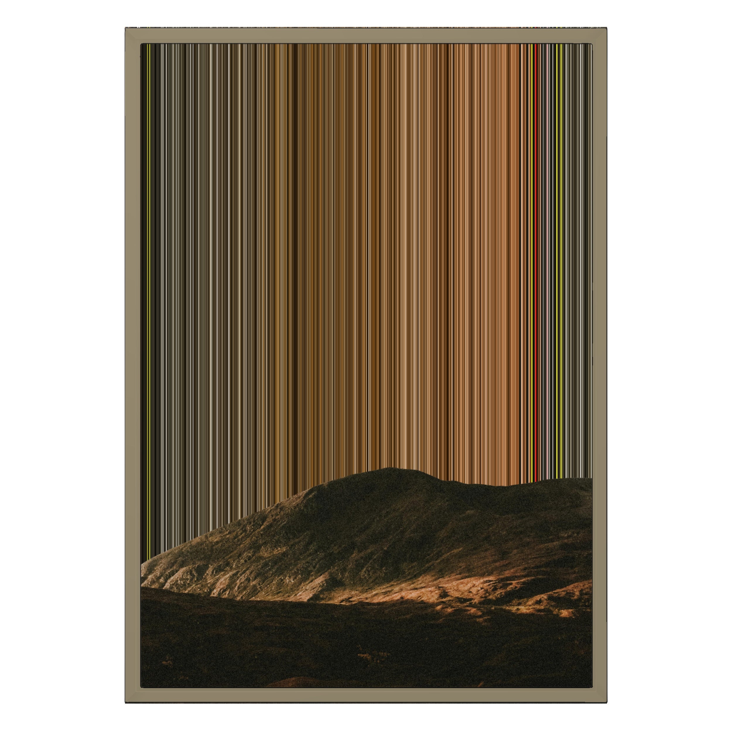 20×28" Framed Canvas - Natural variant