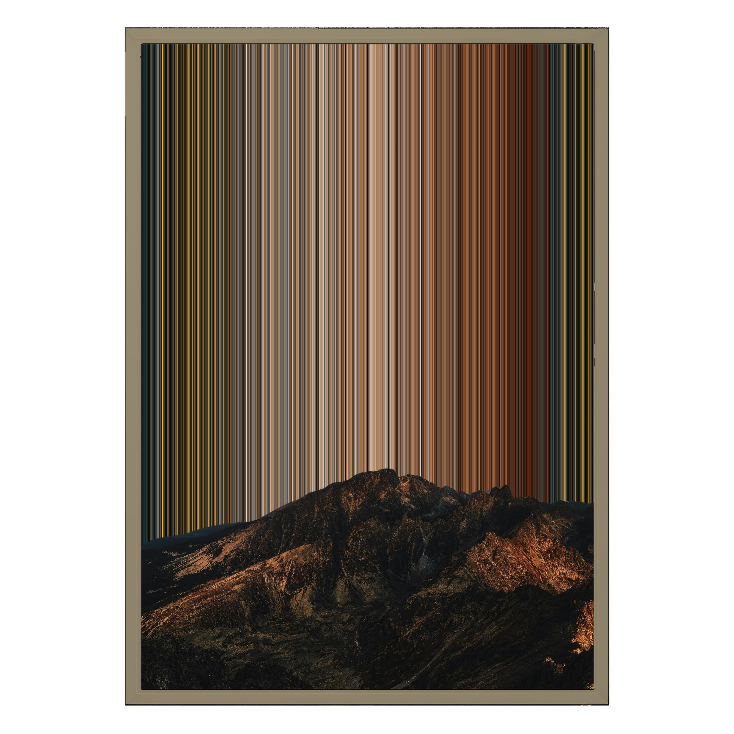 20×28" Framed Canvas - Natural variant