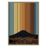 20×28" Framed Canvas - Natural variant