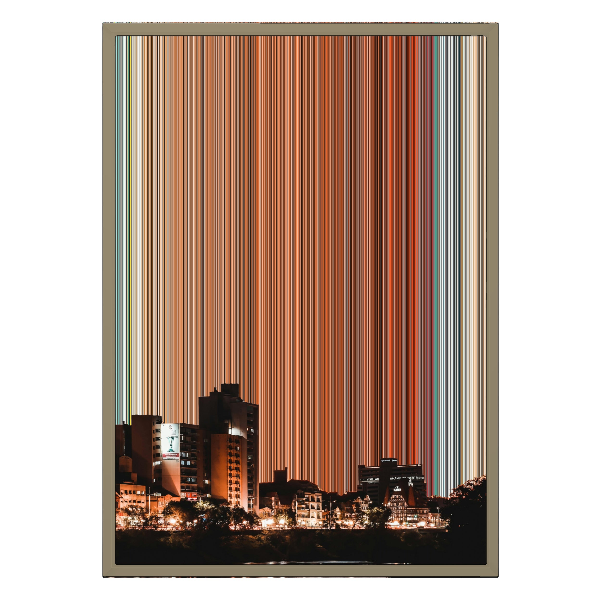 20×28" Framed Canvas - Natural variant