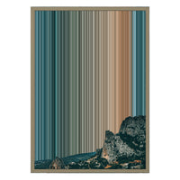 20×28" Framed Canvas - Natural variant