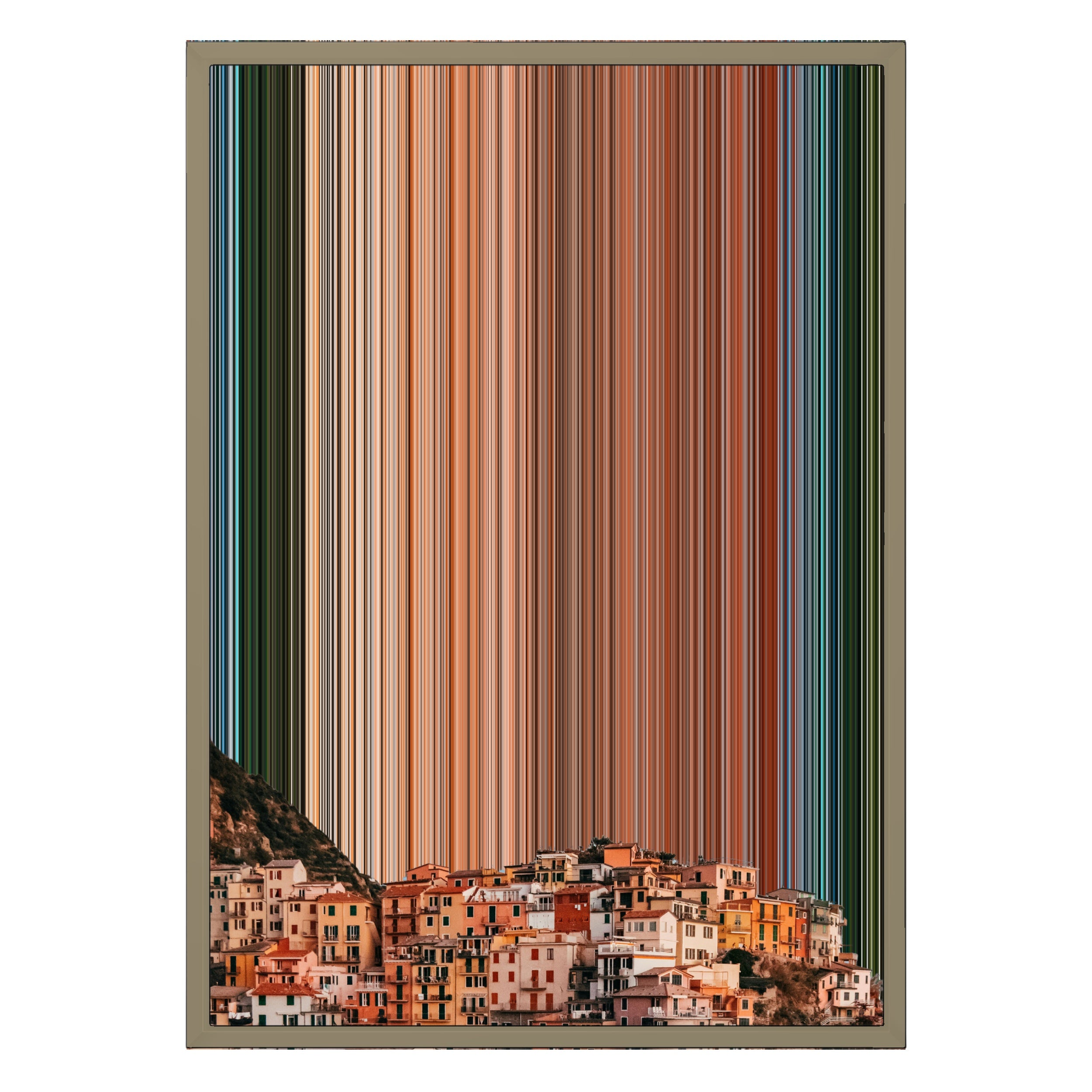 20×28" Framed Canvas - Natural variant