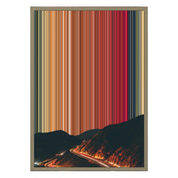 20×28" Framed Canvas - Natural variant