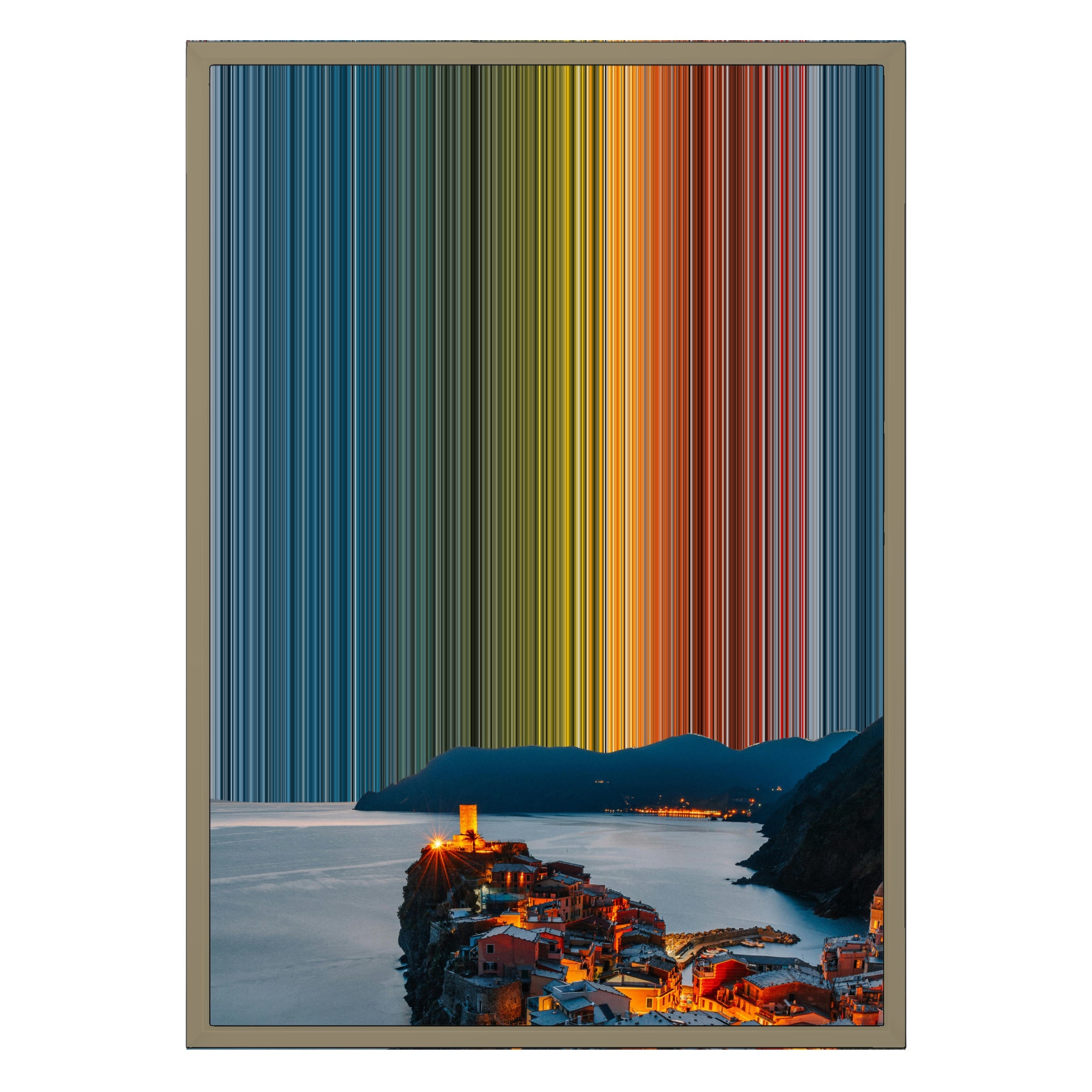 20×28" Framed Canvas - Natural variant