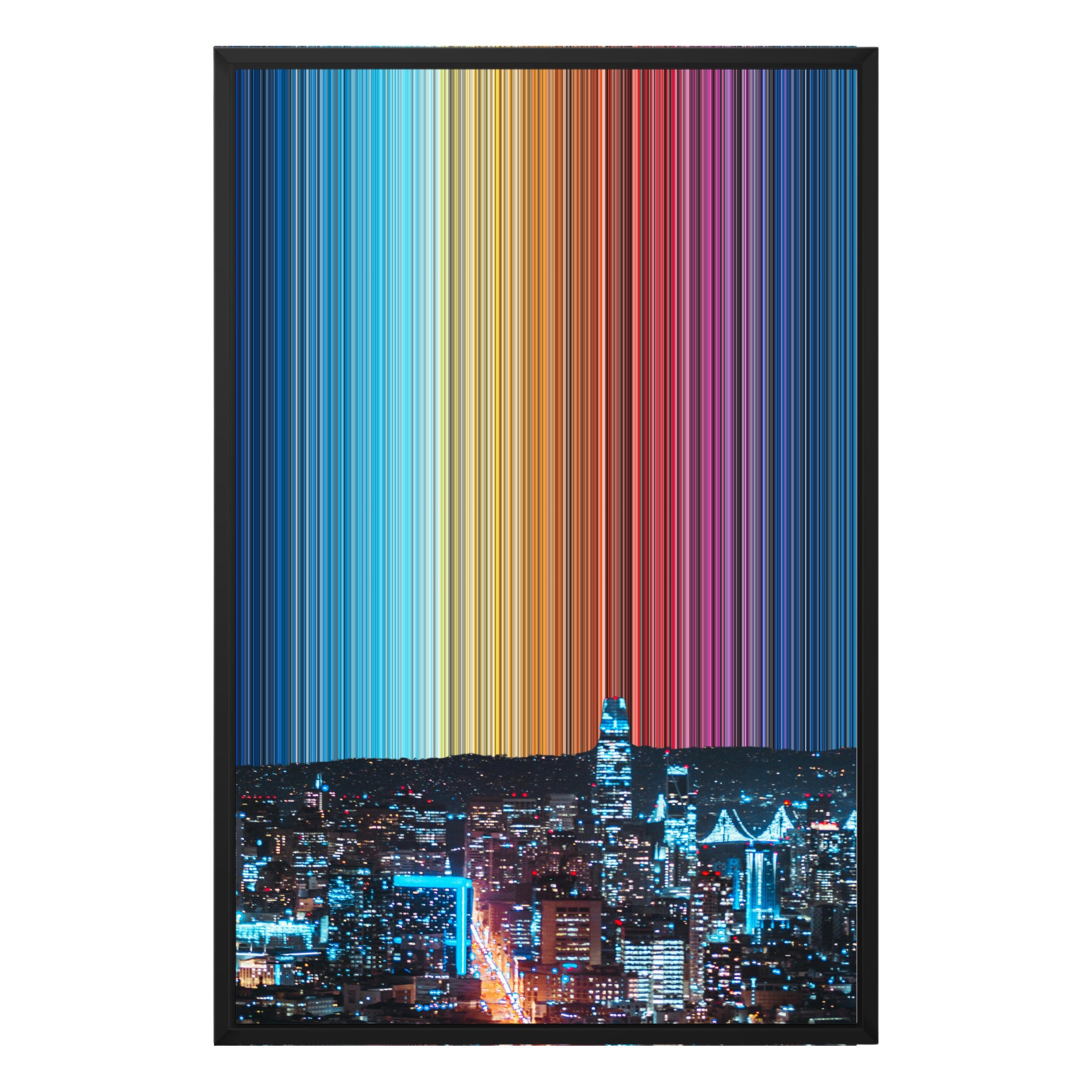 20×30" Framed Canvas - Black variant