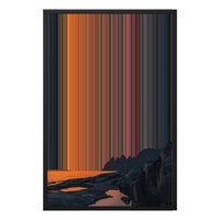 20×30" Framed Canvas - Black variant