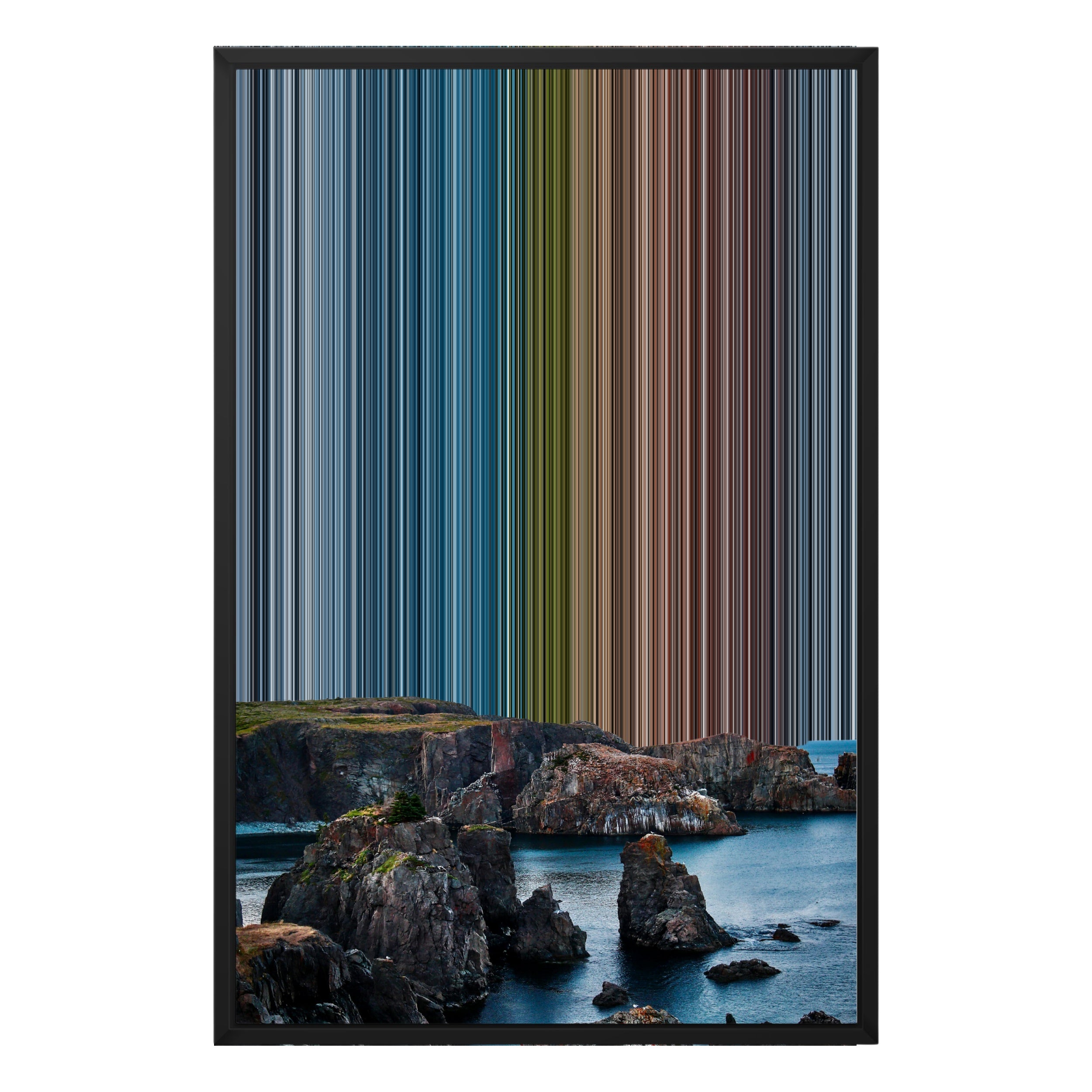 20×30" Framed Canvas - Black variant