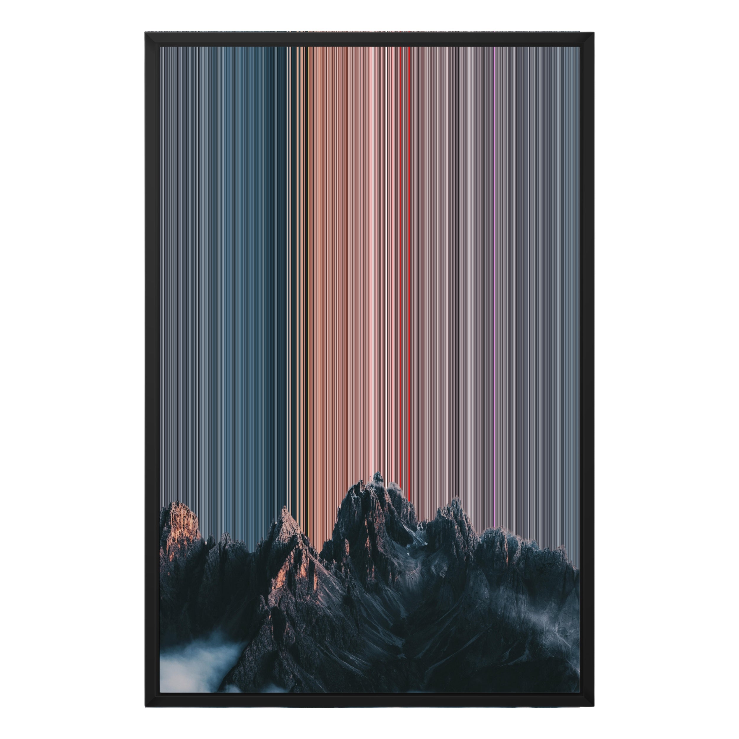 20×30" Framed Canvas - Black variant