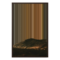 20×30" Framed Canvas - Brown variant