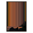 20×30" Framed Canvas - Brown variant