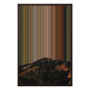 20×30" Framed Canvas - Brown variant