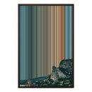 20×30" Framed Canvas - Brown variant