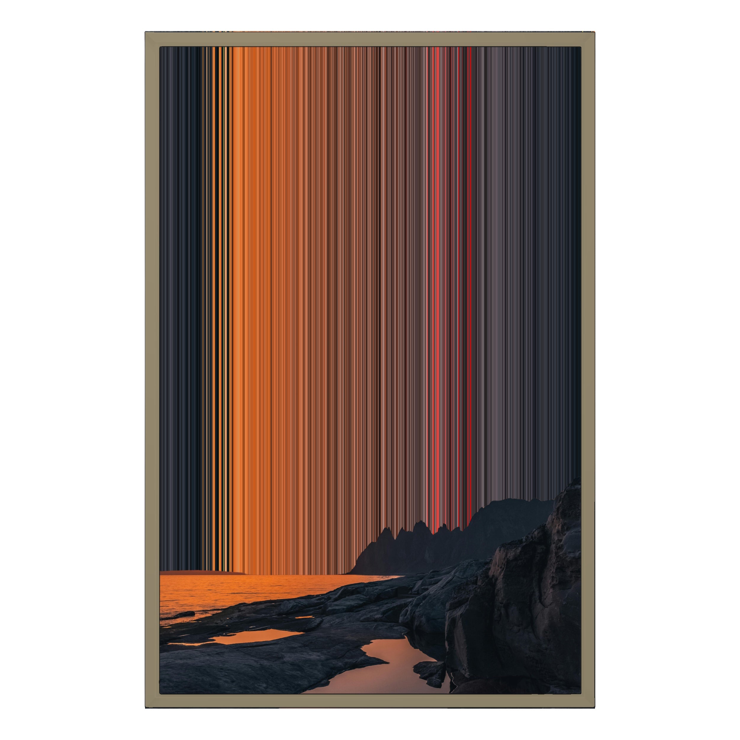 20×30" Framed Canvas - Natural variant