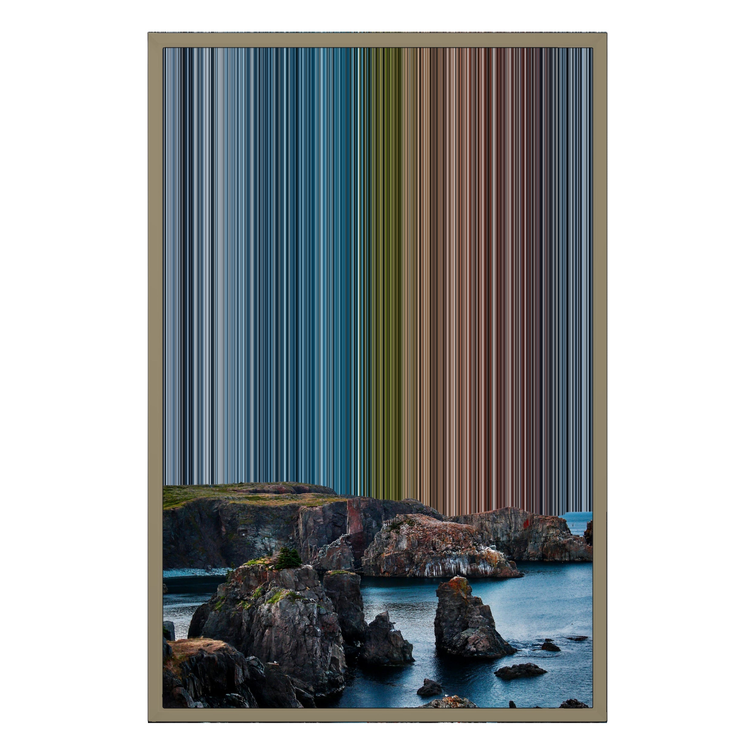 20×30" Framed Canvas - Natural variant