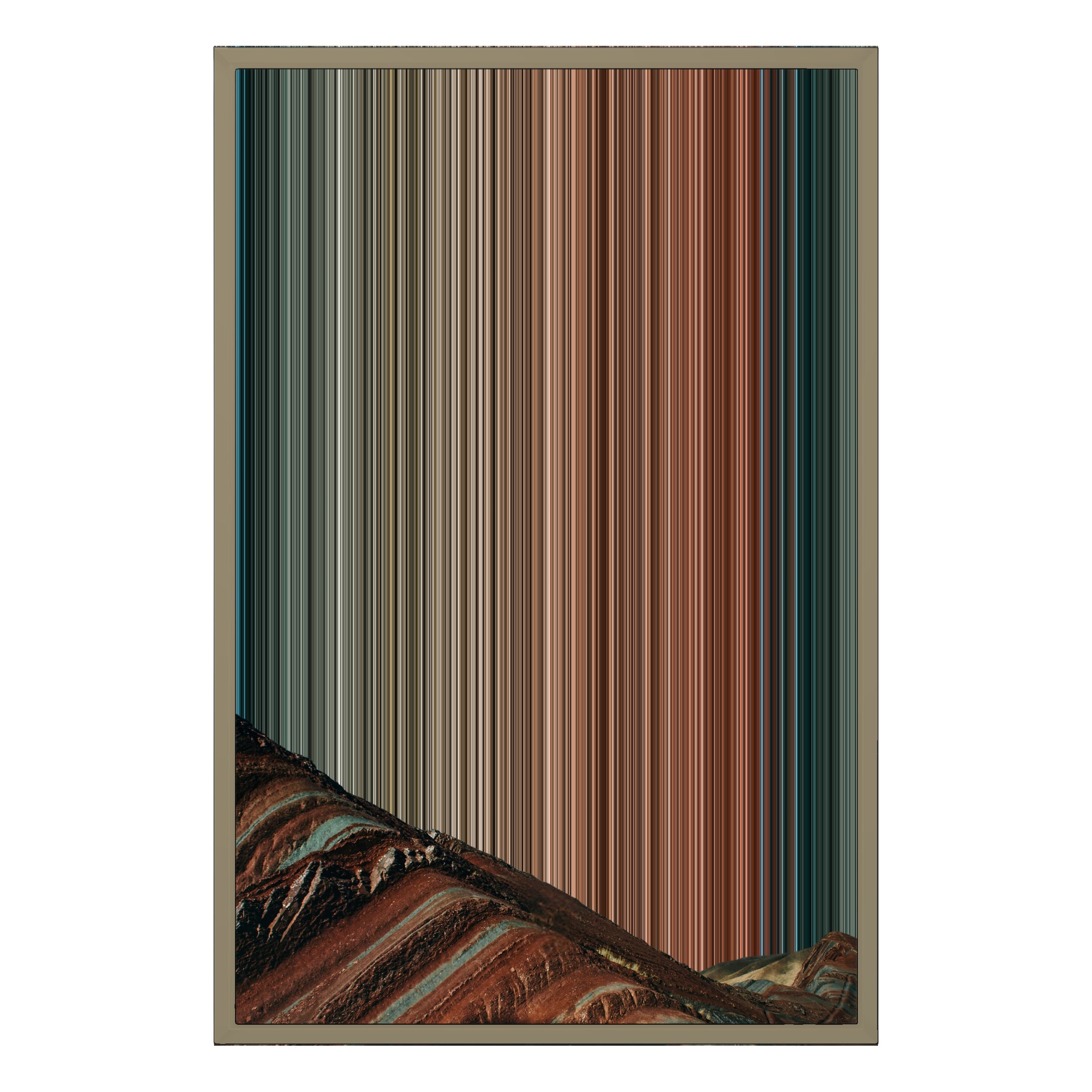 20×30" Framed Canvas - Natural variant