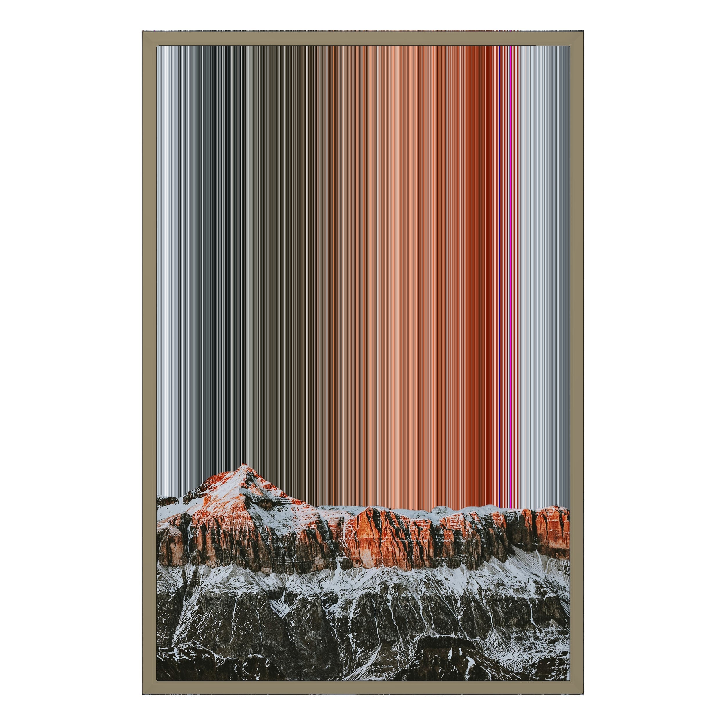 20×30" Framed Canvas - Natural variant