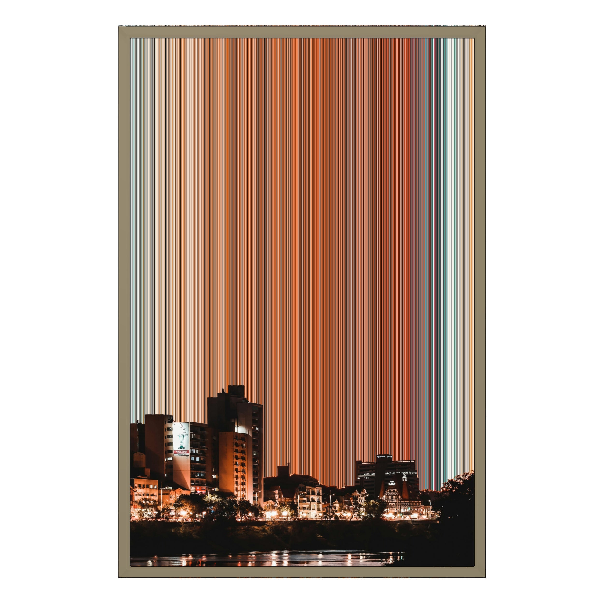 20×30" Framed Canvas - Natural variant