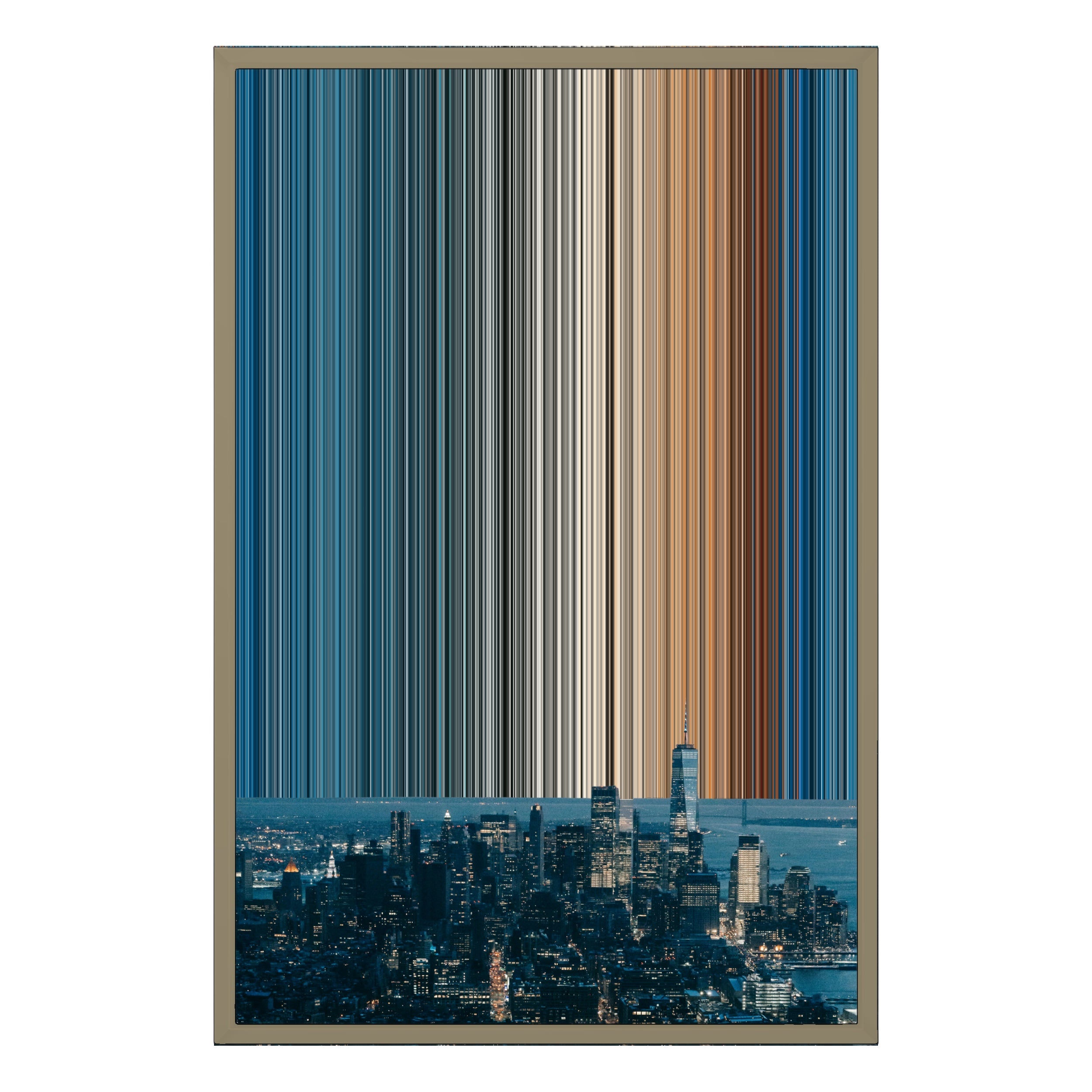 20×30" Framed Canvas - Natural variant