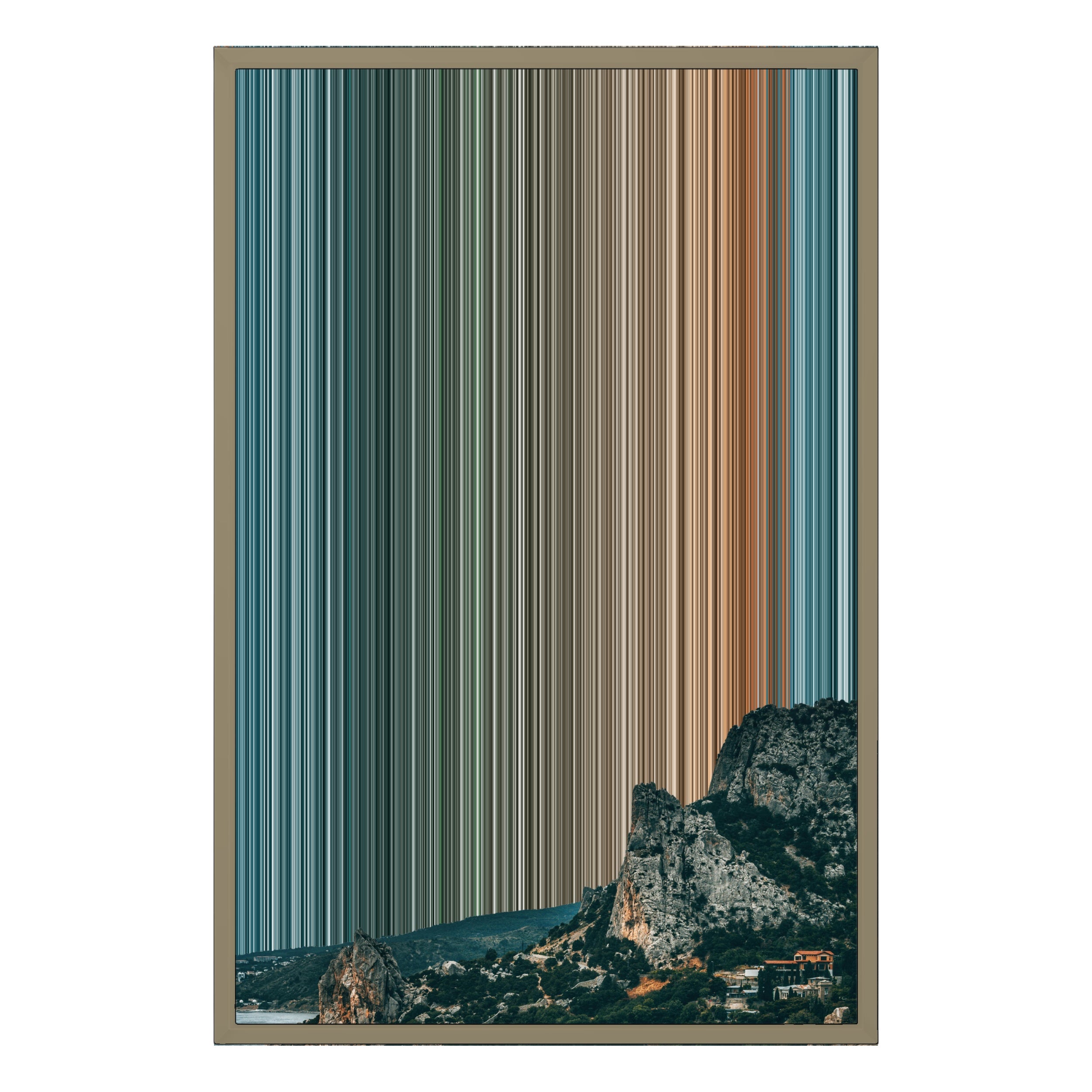 20×30" Framed Canvas - Natural variant