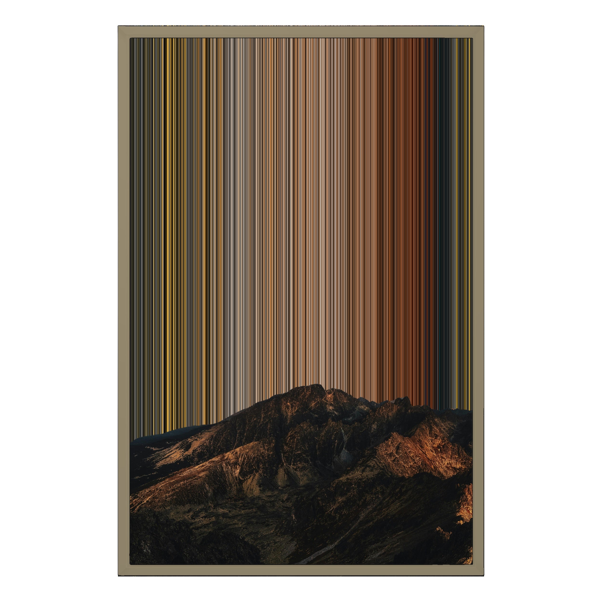 20×30" Framed Canvas - Natural variant