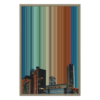 20×30" Framed Canvas - Natural variant