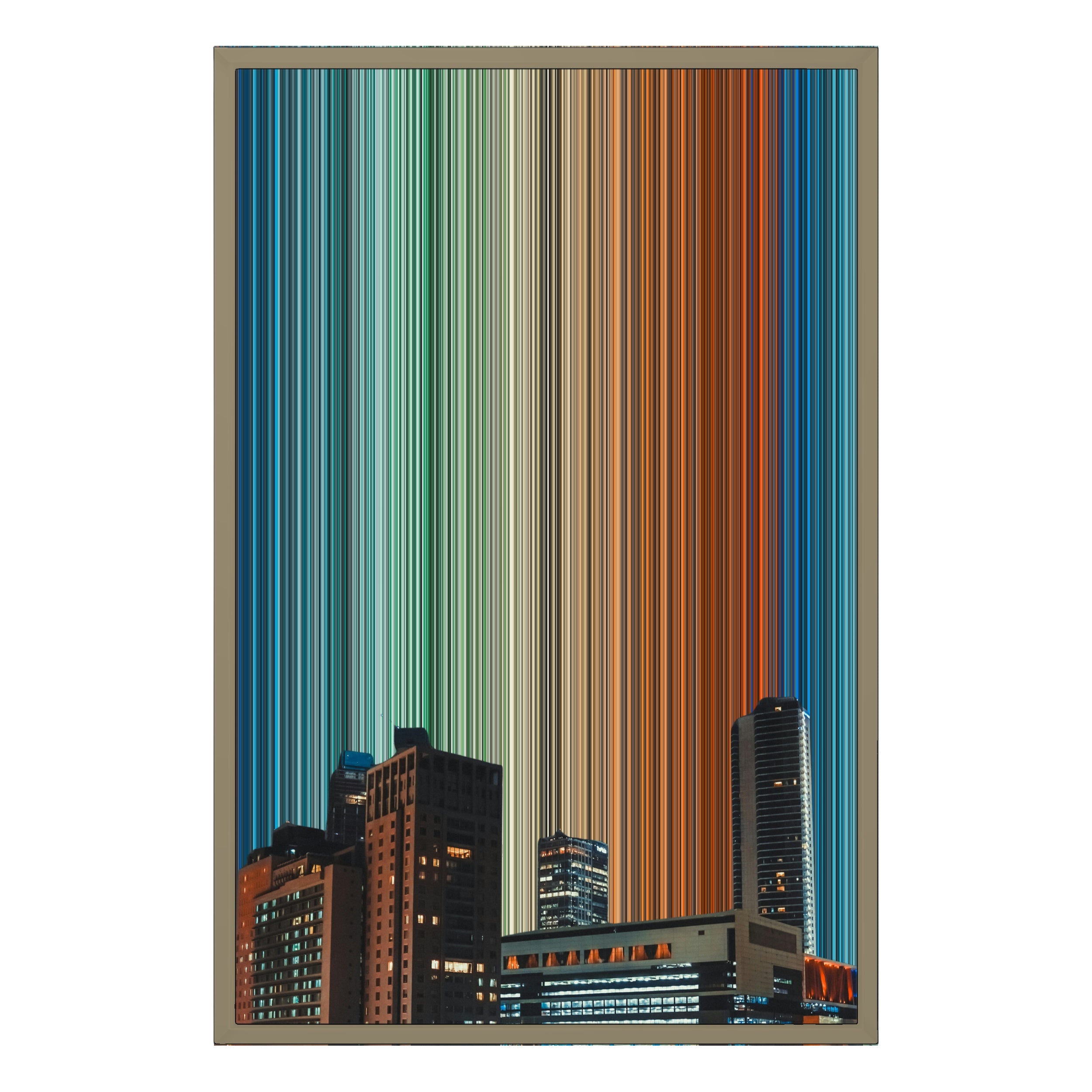 20×30" Framed Canvas - Natural variant