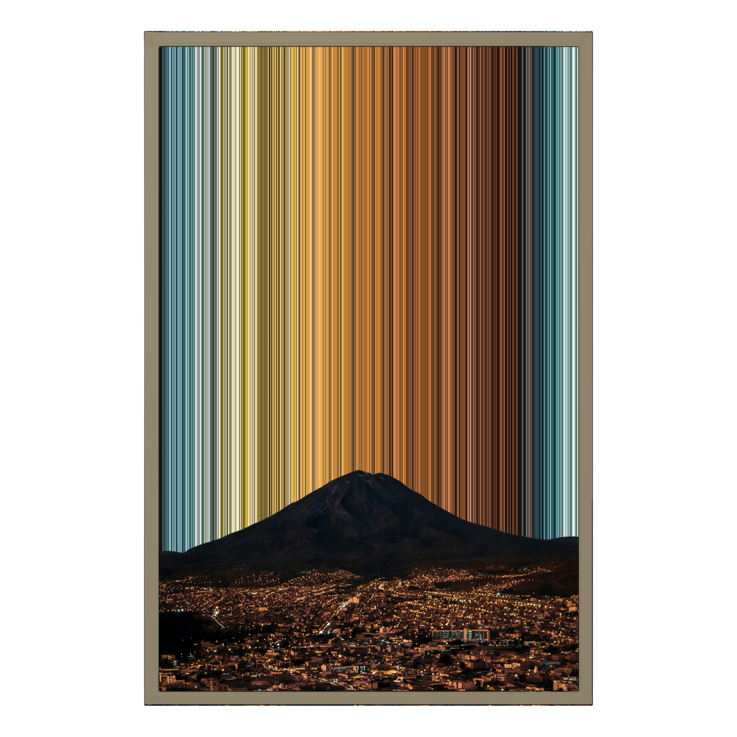 20×30" Framed Canvas - Natural variant