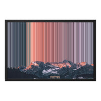 24×18" Framed Canvas - Black variant